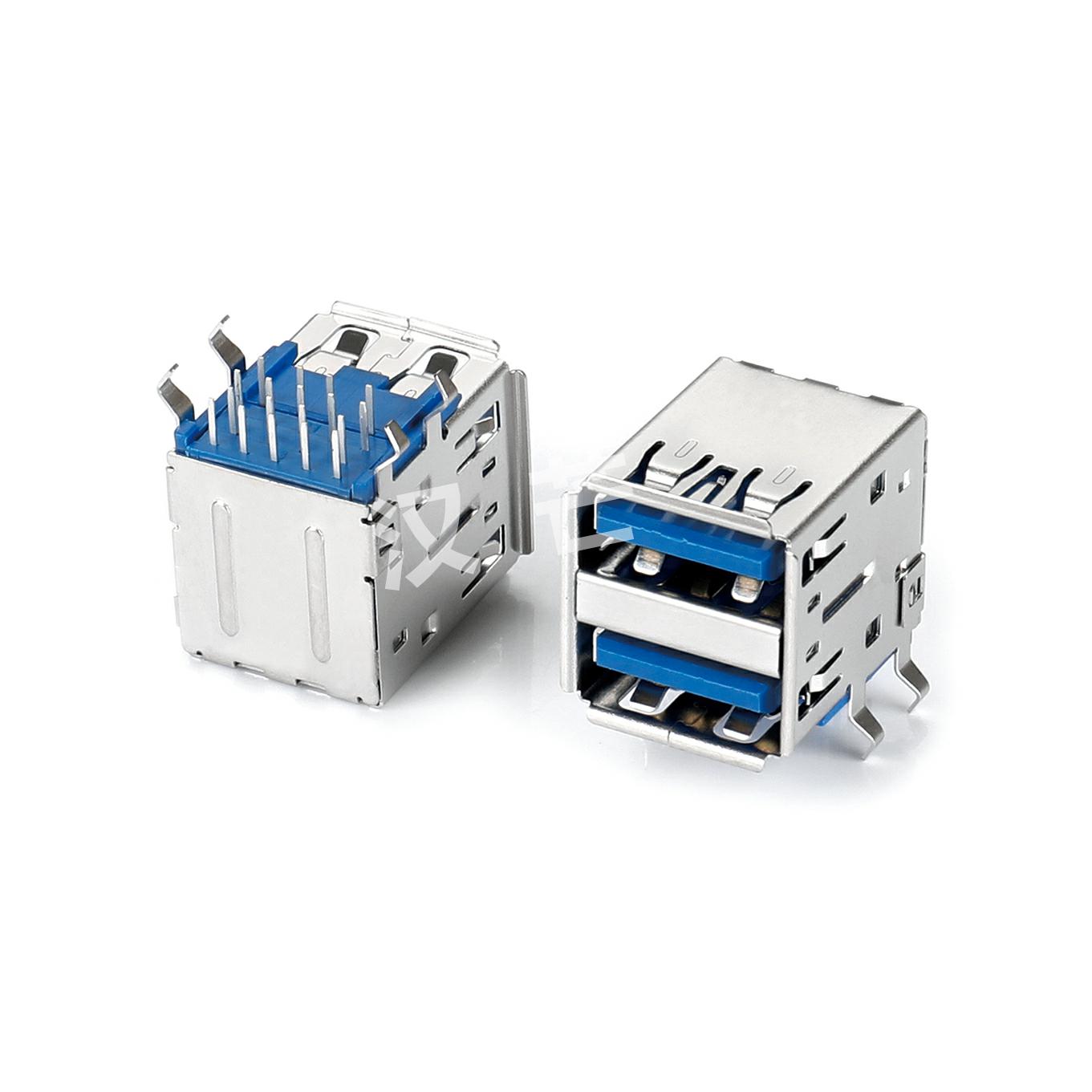 双层USB 3.0A母带卷边